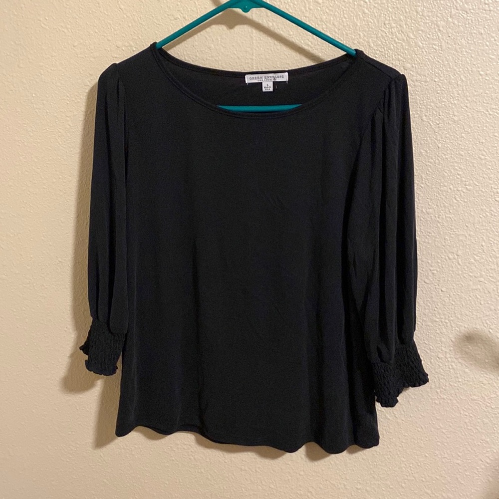 Cute black shirt!